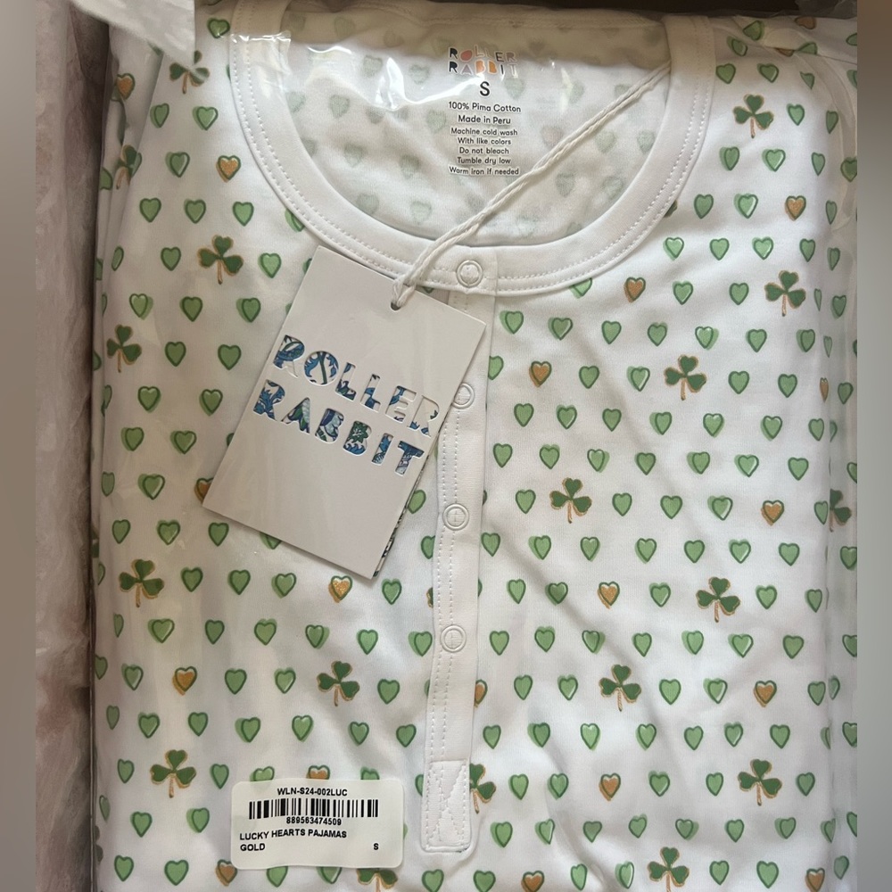 Roller Rabbit Shamrock St Patrick’s Day Pajamas - Exclusive